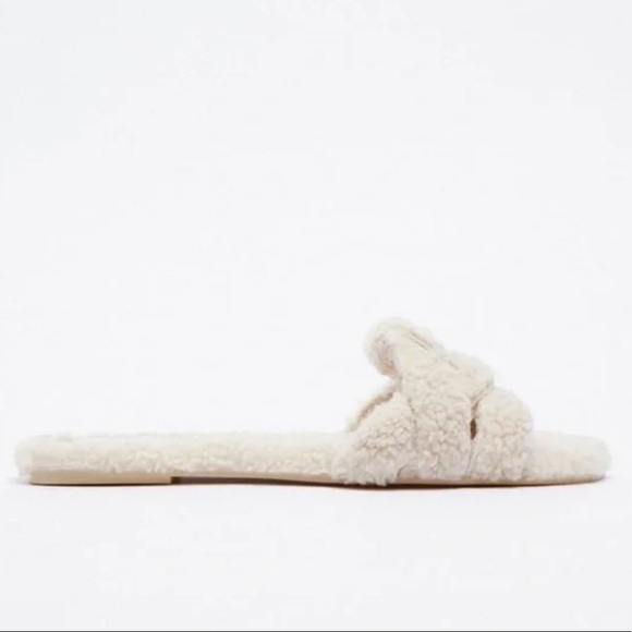 ZARA CROSSOVER FABRIC SANDAL - Picture 5 of 5